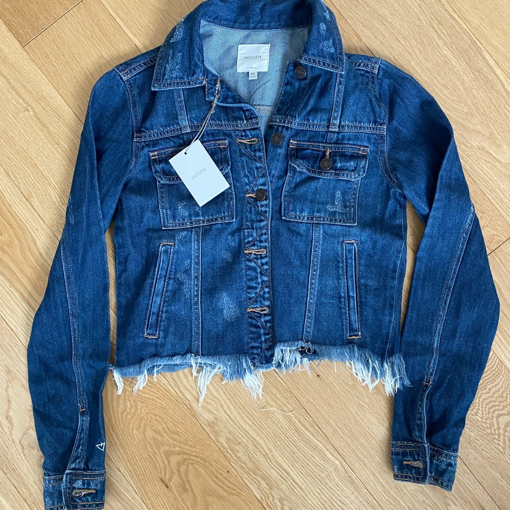 Cropped Denim Jacket